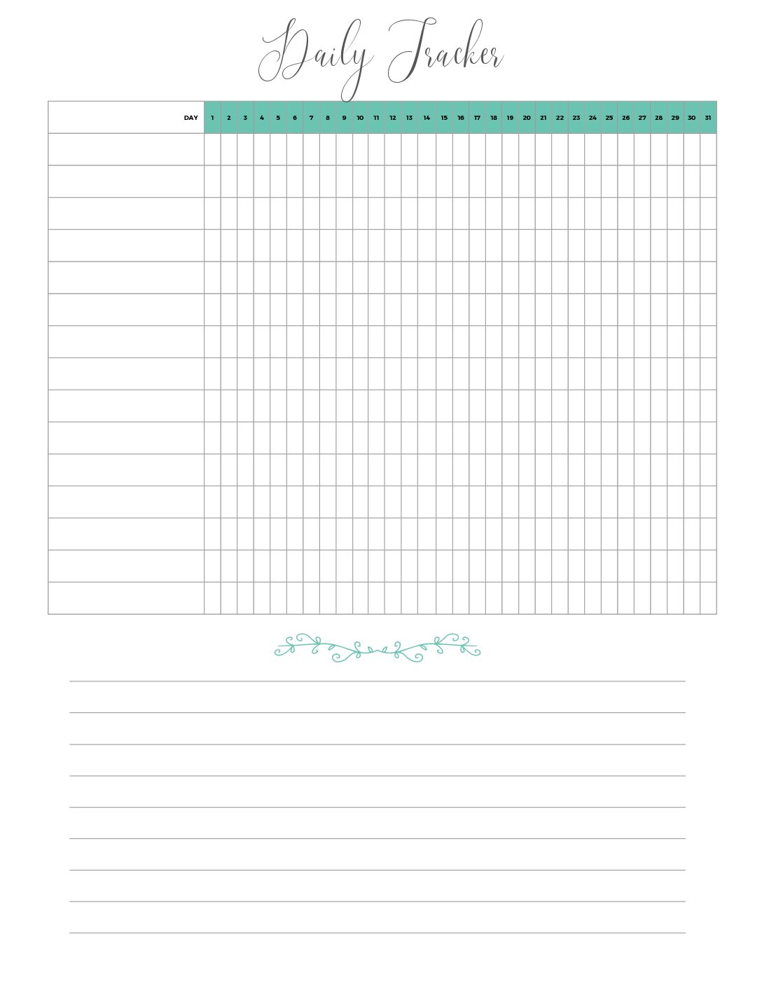 Daily Habit Tracker